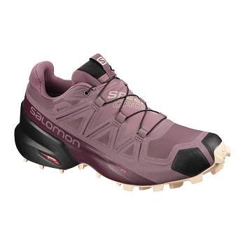 Salomon SPEEDCROSS 5 GORE TEX - Bordove Trailová Bežecká Obuv Damske, SALO169